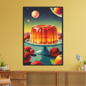 Opgespannen canvasprint canvas afdruk (Insitu (Woonkamer))