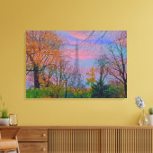 Opgespannen canvasprint canvas afdruk (Insitu (Woonkamer))