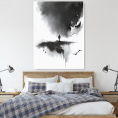 Opgespannen canvasprint canvas afdruk (Insitu (Slaapkamer))