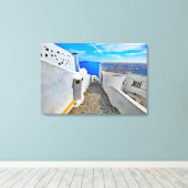 Opgespannen canvasprint canvas afdruk (Insitu (Houten vloer))