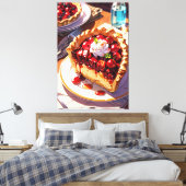 Opgespannen canvasprint canvas afdruk (Insitu (Slaapkamer))