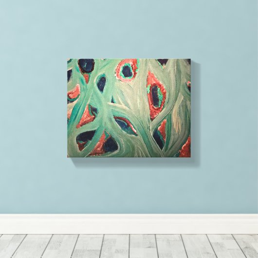 Opgespannen canvasprint canvas afdruk (Insitu (Houten vloer))