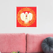 Opgespannen canvasprint canvas afdruk (Insitu (Woonkamer))