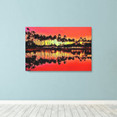 Opgespannen canvasprint canvas afdruk (Insitu (Houten vloer))