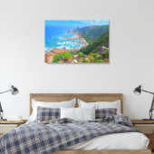 Opgespannen canvasprint canvas afdruk (Insitu (Slaapkamer))