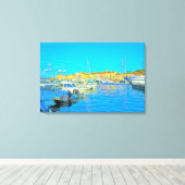 Opgespannen canvasprint canvas afdruk (Insitu (Houten vloer))