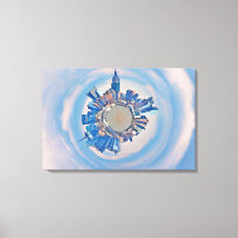 Opgespannen canvasprint