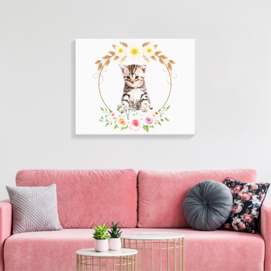 Opgespannen canvasprint canvas afdruk (Insitu (Woonkamer))