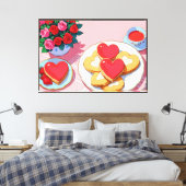 Opgespannen canvasprint canvas afdruk (Insitu (Slaapkamer))