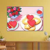 Opgespannen canvasprint canvas afdruk (Insitu (Woonkamer))