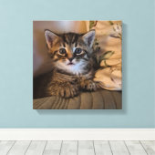 Opgespannen canvasprint canvas afdruk (Insitu (Houten vloer))