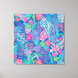 Opgespannen canvasprint in stijlvol grafisch ontwe canvas afdruk