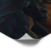 Opgespannen Canvasprint Poster (Hoek)