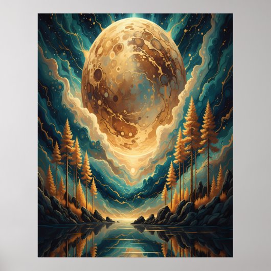 Opgespannen Canvasprint Poster (Voorkant)