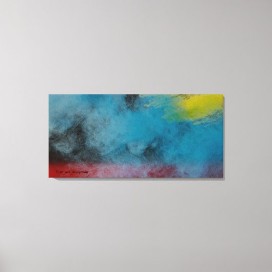 Opgespannen canvasprint  Ruimte rook  Canvas Afdruk (Voorkant)