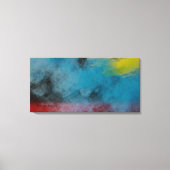 Opgespannen canvasprint Ruimte rook Canvas Afdruk (Voorkant)