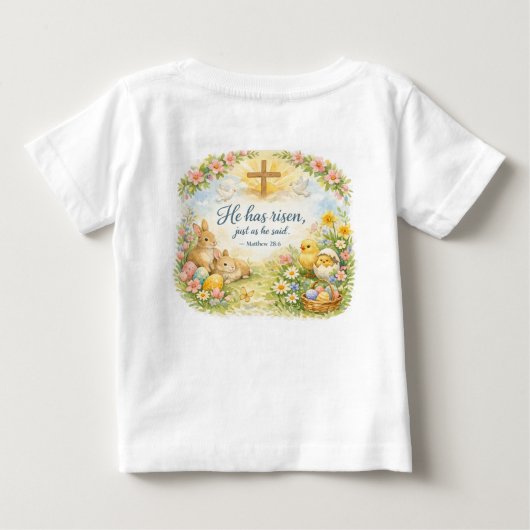 Opgestane t-shirt (Achterkant)