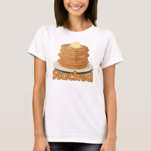 "Opgestapeld" T-shirt