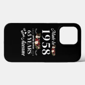Opgesteld in 1958, beperkte uitgave, 65 jaar Case-Mate iPhone case (Achterkant (horizontaal))