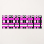 Opgesteld in roze, zwart en grijs yogamat (Voorkant (horizontaal))