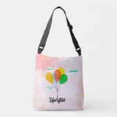 Opgetilde exclusieve roze editie crossbody tas (Voorkant)