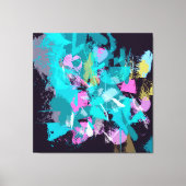 opgetogenheid canvas afdruk (Voorkant)