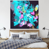 opgetogenheid canvas afdruk (Insitu (Slaapkamer))