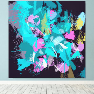 opgetogenheid canvas afdruk