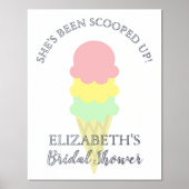 Opgetrokken Ice Cream-Vrijgezellenfeest Folie Afdrukken (Voorkant)