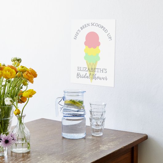 Opgetrokken Ice Cream-Vrijgezellenfeest Folie Afdrukken (Laag (Keuken))