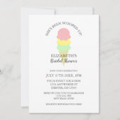 Opgetrokken Ice Cream-Vrijgezellenfeest Kaart (Voorkant)