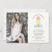 Opgetrokken Ice Cream-Vrijgezellenfeest Kaart (Voorkant)