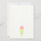 Opgetrokken Ice Cream-Vrijgezellenfeest Kaart (Achterkant)