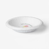 Opgetrokken Ice Cream-Vrijgezellenfeest Papieren Kommen (Gebogen)