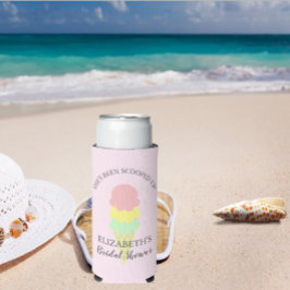 Opgetrokken Ice Cream-Vrijgezellenfeest Seltzer Blikjeskoeler