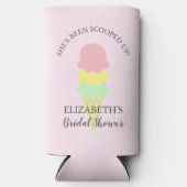 Opgetrokken Ice Cream-Vrijgezellenfeest Seltzer Blikjeskoeler (Voorkant)