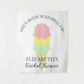 Opgetrokken Ice Cream-Vrijgezellenfeest Wandkleed (Voorkant)