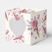 Opgetrokken Waterverf Ice Cream-Vrijgezellenfeest Bedankdoosjes (Voorkant Zijde)