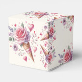 Opgetrokken Waterverf Ice Cream-Vrijgezellenfeest Bedankdoosjes (Achterkant)