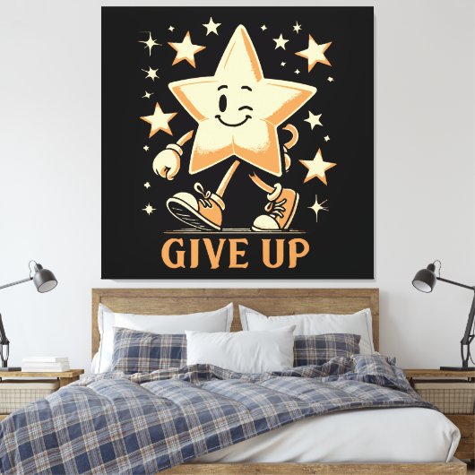 Opgeven Canvas Afdruk (Insitu (Slaapkamer))