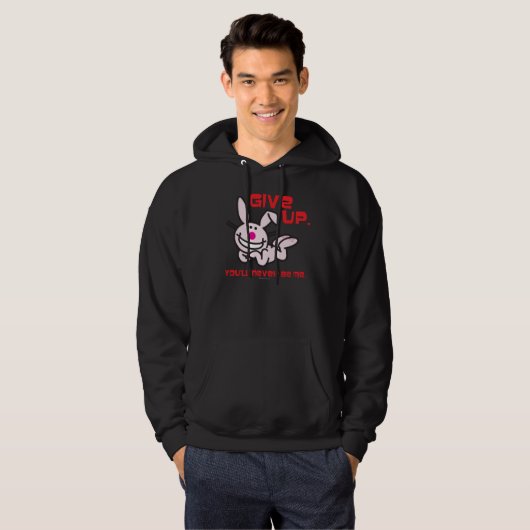 Opgeven Hoodie (Voorkant volledig)