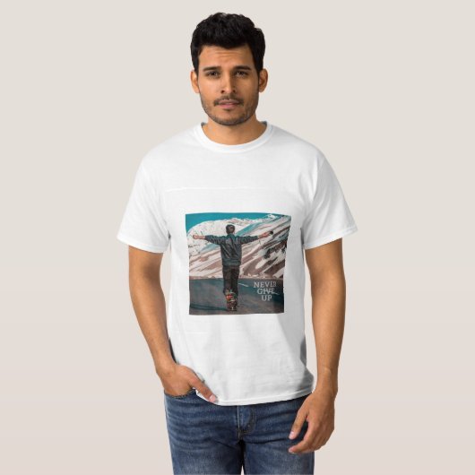 opgeven t-shirt (Voorkant volledig)