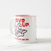 Opgeven Tweekleurige Koffiemok (Voorkant links)