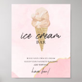 Opgevijld Roze Modern Vrijgezellenfeest Tekens Poster (Voorkant)
