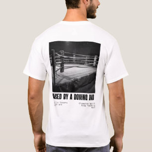Opgevoed door een boksende vader Vintage Ring Kuns T-shirt