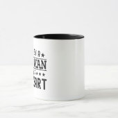 Opgevoed door een geweldige man met een groot hart mok (Midden)