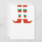 Opgevoede lelijke jumper kerstfeest kaart (Achterkant)