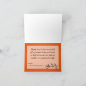 Opgevouwen bedankkaart grillige Sinaasappels dubbe (Binnen)