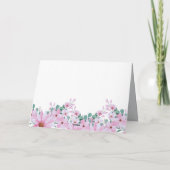 Opgevouwen Dankkaart Bedankkaart (Achterkant)