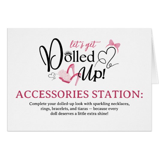 Opgevouwen Kaart van het Accessoires station (Voorkant Horizontaal)